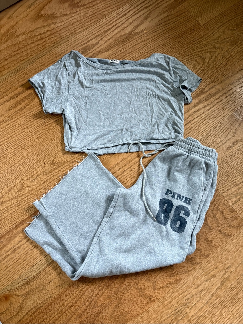 Victoria’s Secret grey matching set